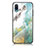 Custodia Silicone Gel Laterale Fantasia Modello Specchio Cover per Samsung Galaxy M02
