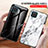 Custodia Silicone Gel Laterale Fantasia Modello Specchio Cover per Samsung Galaxy M12