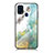 Custodia Silicone Gel Laterale Fantasia Modello Specchio Cover per Samsung Galaxy M21s