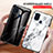 Custodia Silicone Gel Laterale Fantasia Modello Specchio Cover per Samsung Galaxy M31