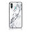 Custodia Silicone Gel Laterale Fantasia Modello Specchio Cover per Samsung Galaxy M40 Bianco