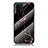 Custodia Silicone Gel Laterale Fantasia Modello Specchio Cover per Samsung Galaxy S10 Lite Oro e Nero