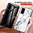 Custodia Silicone Gel Laterale Fantasia Modello Specchio Cover per Samsung Galaxy S20