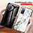 Custodia Silicone Gel Laterale Fantasia Modello Specchio Cover per Samsung Galaxy S20 FE 4G