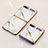 Custodia Silicone Gel Laterale Fantasia Modello Specchio Cover per Samsung Galaxy Z Flip