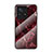 Custodia Silicone Gel Laterale Fantasia Modello Specchio Cover per Xiaomi Mi Mix 4 5G Rosso