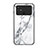 Custodia Silicone Gel Laterale Fantasia Modello Specchio Cover per Xiaomi Poco C40 Bianco