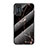 Custodia Silicone Gel Laterale Fantasia Modello Specchio Cover per Xiaomi Poco F4 GT 5G Oro e Nero