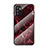 Custodia Silicone Gel Laterale Fantasia Modello Specchio Cover per Xiaomi POCO M3 Pro 5G Rosso