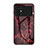 Custodia Silicone Gel Laterale Fantasia Modello Specchio Cover per Xiaomi Poco M4 5G Rosso