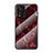 Custodia Silicone Gel Laterale Fantasia Modello Specchio Cover per Xiaomi Poco M4 Pro 5G Rosso