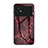 Custodia Silicone Gel Laterale Fantasia Modello Specchio Cover per Xiaomi Poco M5 4G Rosso
