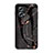 Custodia Silicone Gel Laterale Fantasia Modello Specchio Cover per Xiaomi Poco X4 GT 5G Oro e Nero