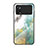Custodia Silicone Gel Laterale Fantasia Modello Specchio Cover per Xiaomi Poco X4 Pro 5G Verde