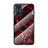 Custodia Silicone Gel Laterale Fantasia Modello Specchio Cover per Xiaomi Redmi K50 Gaming AMG F1 5G Rosso