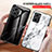 Custodia Silicone Gel Laterale Fantasia Modello Specchio Cover per Xiaomi Redmi Note 11E 5G