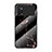 Custodia Silicone Gel Laterale Fantasia Modello Specchio Cover per Xiaomi Redmi Note 11E Pro 5G Oro e Nero