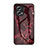 Custodia Silicone Gel Laterale Fantasia Modello Specchio Cover per Xiaomi Redmi Note 11T Pro 5G Rosso