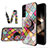 Custodia Silicone Gel Laterale Fantasia Modello Specchio Cover S01 per Samsung Galaxy S24 5G