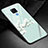 Custodia Silicone Gel Laterale Fantasia Modello Specchio Cover S02 per Huawei Mate 20 X 5G