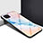 Custodia Silicone Gel Laterale Fantasia Modello Specchio Cover S03 per Huawei Nova 7i Arancione