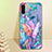 Custodia Silicone Gel Laterale Fantasia Modello Specchio Cover S03 per Huawei P30