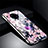 Custodia Silicone Gel Laterale Fiori Specchio Cover C01 per Huawei Mate 30