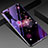 Custodia Silicone Gel Laterale Fiori Specchio Cover M01 per Samsung Galaxy S20 Plus Viola