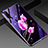 Custodia Silicone Gel Laterale Fiori Specchio Cover per Samsung Galaxy A90 5G