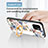 Custodia Silicone Gel Laterale Fiori Specchio Cover S01 per Xiaomi Redmi A1 Plus