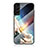 Custodia Silicone Gel Laterale Mistica Luna Stelle Specchio Cover per Samsung Galaxy S21 FE 5G Multicolore