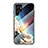 Custodia Silicone Gel Laterale Mistica Luna Stelle Specchio Cover per Samsung Galaxy S23 Ultra 5G Multicolore