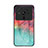 Custodia Silicone Gel Laterale Mistica Luna Stelle Specchio Cover per Xiaomi Mi 12 Ultra 5G Rosso