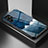 Custodia Silicone Gel Laterale Mistica Luna Stelle Specchio Cover S01 per Samsung Galaxy S23 Ultra 5G