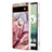 Custodia Silicone Gel Morbida Fantasia Modello Cover con Anello Supporto Y01B per Google Pixel 6a 5G