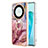 Custodia Silicone Gel Morbida Fantasia Modello Cover con Anello Supporto Y01B per Huawei Honor X9a 5G Multicolore