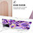Custodia Silicone Gel Morbida Fantasia Modello Cover con Anello Supporto Y01B per Oppo A53s 5G