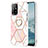 Custodia Silicone Gel Morbida Fantasia Modello Cover con Anello Supporto Y01B per Oppo A94 5G