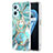 Custodia Silicone Gel Morbida Fantasia Modello Cover con Anello Supporto Y01B per Oppo A96 4G