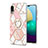 Custodia Silicone Gel Morbida Fantasia Modello Cover con Anello Supporto Y01B per Samsung Galaxy A02