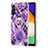 Custodia Silicone Gel Morbida Fantasia Modello Cover con Anello Supporto Y01B per Samsung Galaxy A13 5G