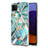 Custodia Silicone Gel Morbida Fantasia Modello Cover con Anello Supporto Y01B per Samsung Galaxy A22 5G