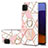 Custodia Silicone Gel Morbida Fantasia Modello Cover con Anello Supporto Y01B per Samsung Galaxy A22 5G Rosa