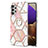 Custodia Silicone Gel Morbida Fantasia Modello Cover con Anello Supporto Y01B per Samsung Galaxy A32 4G