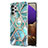 Custodia Silicone Gel Morbida Fantasia Modello Cover con Anello Supporto Y01B per Samsung Galaxy A32 4G