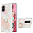 Custodia Silicone Gel Morbida Fantasia Modello Cover con Anello Supporto Y01B per Samsung Galaxy A71 4G A715