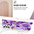 Custodia Silicone Gel Morbida Fantasia Modello Cover con Anello Supporto Y01B per Samsung Galaxy A73 5G