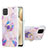 Custodia Silicone Gel Morbida Fantasia Modello Cover con Anello Supporto Y01B per Samsung Galaxy M12