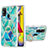 Custodia Silicone Gel Morbida Fantasia Modello Cover con Anello Supporto Y01B per Samsung Galaxy M31 Prime Edition