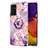 Custodia Silicone Gel Morbida Fantasia Modello Cover con Anello Supporto Y01B per Samsung Galaxy M34 5G